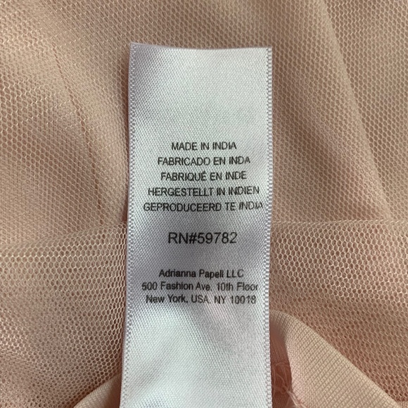 Aidan Mattox Embellished Tulle Maxi Dress Size 10 - Picture 13 of 16